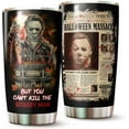 thumbnail image 1 of Halloween Tumbler - Horror Tumbler - Gifts For Halloween, Christmas - Horror Mug - Halloween Cup - Halloween Mug - Scary Halloween Tumbler 20oz - Horror Mug, 1 of 7