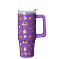 thumbnail image 1 of Halloween Tumbler, Witch Ghost Cup 30oz with Handle and Straw, Insulated Travel Coffee Mug Gift, 1 of 5