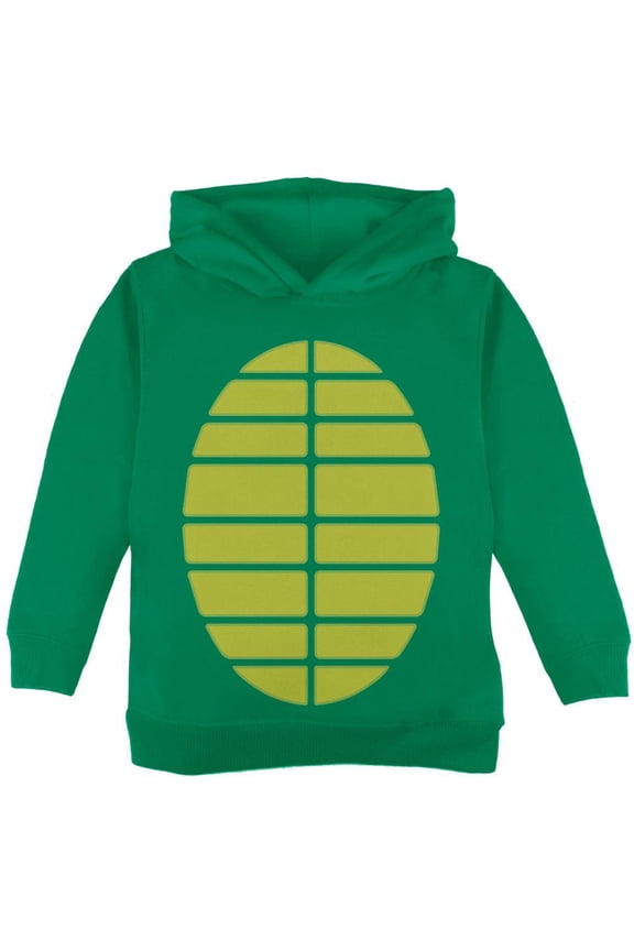 Halloween Turtle Costume Green Toddler Hoodie - 2T
