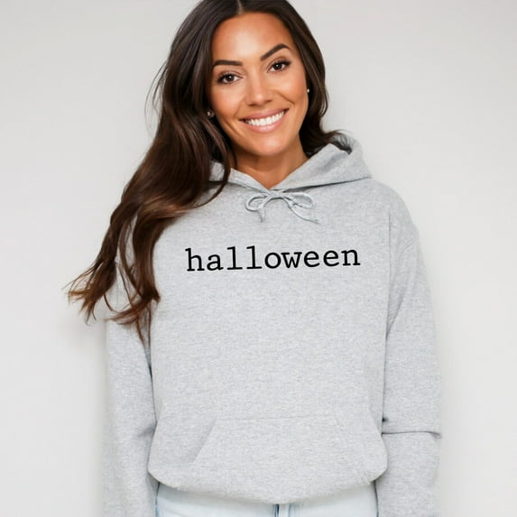 Halloween Typewriter - Women's Graphic Hoodie
