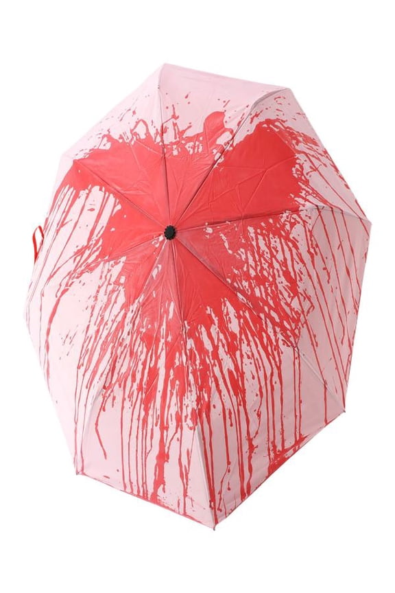 Halloween Umbrella Automatic Open/Close, DIY Water - Activated Color. Polyester Fabric, Halloween Decor to Match . Spooky Custom Patterns, Ideal for Trick - or - Treating & Rainy Days.