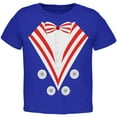 thumbnail image 1 of Halloween Uncle Sam Costume Toddler T Shirt Royal 3T, 1 of 1