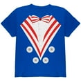 thumbnail image 1 of Halloween Uncle Sam Costume Youth T Shirt Royal YLG, 1 of 1