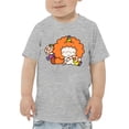 thumbnail image 1 of Halloween Unicorn And Candy T-Shirt Toddler -Image by Shutterstock,  5 Toddler, 1 of 4
