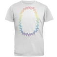 thumbnail image 1 of Halloween Unicorn Costume Rainbow Pony Mens T Shirt White 2XL, 1 of 2