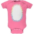 thumbnail image 1 of Halloween Unicorn Costume Rainbow Pony Soft Baby One Piece Raspberry 3 Month, 1 of 2