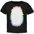 thumbnail image 1 of Halloween Unicorn Costume Rainbow Pony Toddler T Shirt Black 3T, 1 of 2