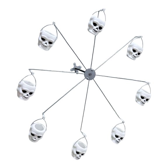 Halloween Unique Whirly Wheel Bird Feeder with Rotating Action Enhances Outdoor Spaces for Nature Lovers