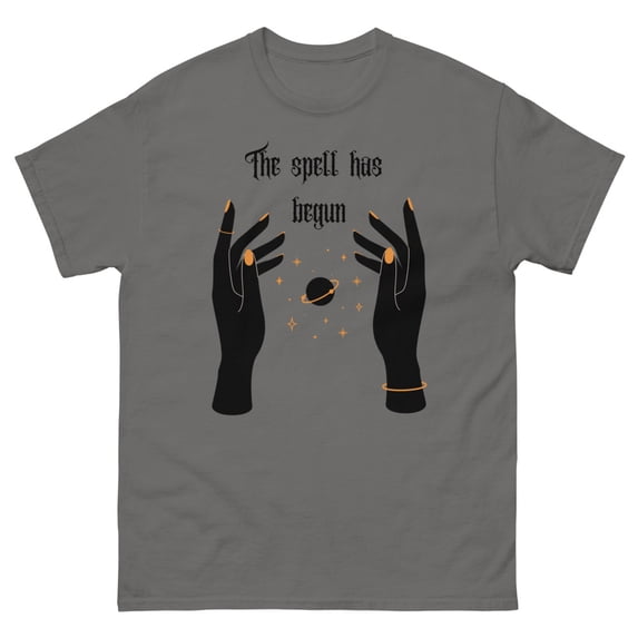 Halloween Unisex classic tee (Charcoal, L)