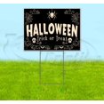 thumbnail image 1 of Halloween V3 (18" x 24") Yard Sign, Includes Metal Step Stake, 1 of 6
