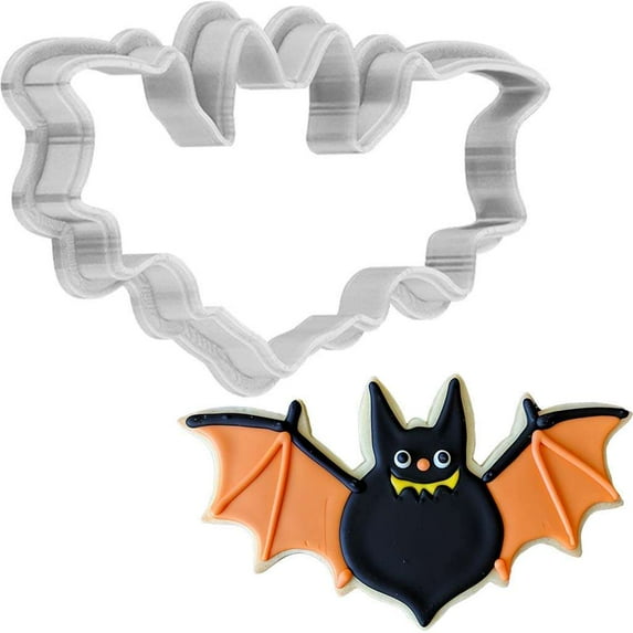 Halloween Vampire Bat Cookie Cutter 4 Inch Made in USA by WONDERTORY