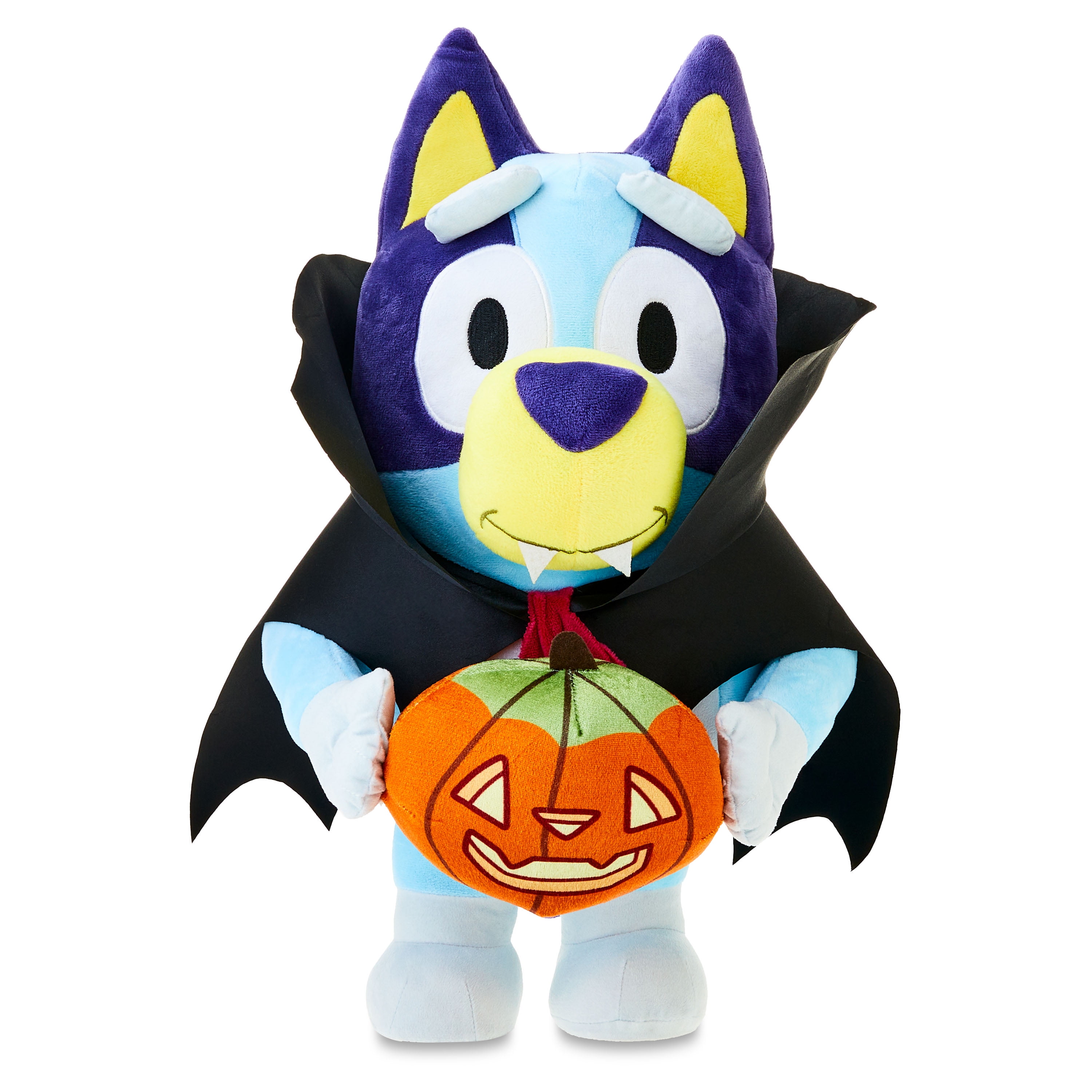Halloween Vampire Bluey Plush Covered Outdoor Decor Greeter 18.5 in x 12.6 in x 11.42 in 1.53 lb Walmart
