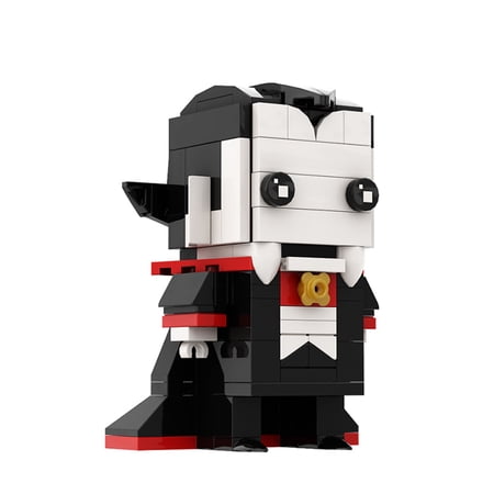 Halloween Vampire Building Set, Cute Halloween Party Building Kit Compatible with Lego, Halloween Gift for Kids Boys and Girls 8+ (110Pcs)