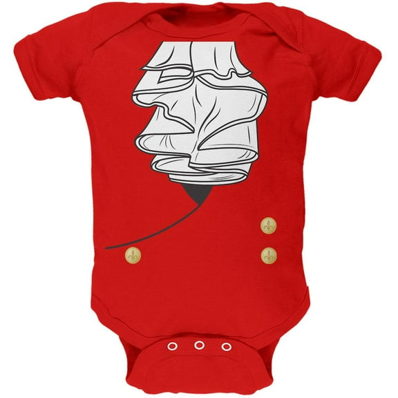 Halloween Vampire Costume Male Soft Baby One Piece Red 9-12 M