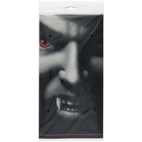 Halloween 'Vampire' Plastic Table Cover (1ct)