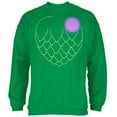 thumbnail image 1 of Halloween Vegetable Artichoke Costume Mens Sweatshirt Irish Green 2XL, 1 of 2