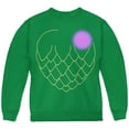 thumbnail image 1 of Halloween Vegetable Artichoke Costume Youth Sweatshirt Green YLG, 1 of 2