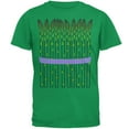 thumbnail image 1 of Halloween Vegetable Asparagus Costume Mens T Shirt Irish Green SM, 1 of 2