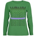 thumbnail image 1 of Halloween Vegetable Asparagus Costume Womens Long Sleeve T Shirt Green MD, 1 of 2