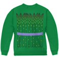 thumbnail image 1 of Halloween Vegetable Asparagus Costume Youth Sweatshirt Green YLG, 1 of 2