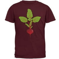 Halloween Vegetable Beet Costume Mens T Shirt Maroon MD