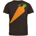 thumbnail image 1 of Halloween Vegetable Carrot Costume Mens T Shirt Brown SM, 1 of 2