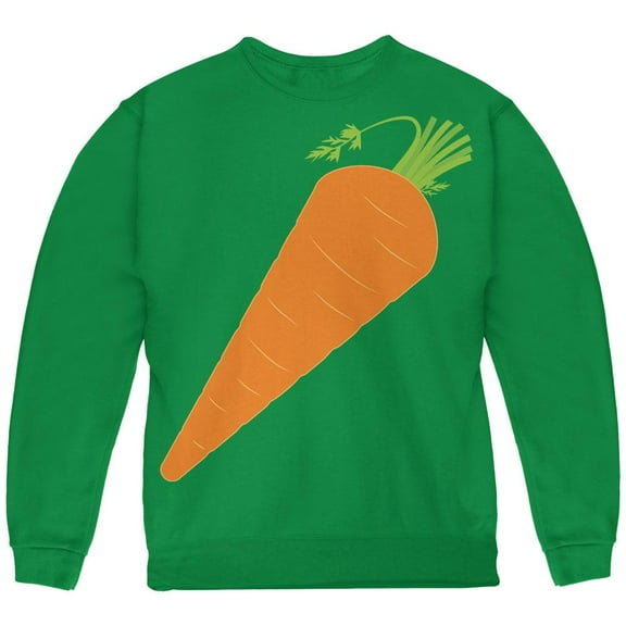Halloween Vegetable Carrot Costume Youth Sweatshirt Green YSM