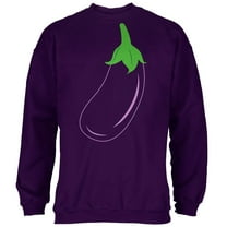 Halloween Vegetable Eggplant Costume Mens Sweatshirt Purple X-LG