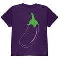 thumbnail image 1 of Halloween Vegetable Eggplant Costume Youth T Shirt Purple YLG, 1 of 2