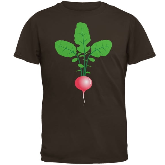 Halloween Vegetable Radish Costume Mens T Shirt