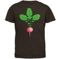 thumbnail image 1 of Halloween Vegetable Radish Costume Mens T Shirt Brown MD, 1 of 2