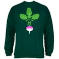thumbnail image 1 of Halloween Vegetable Turnip Costume Mens Sweatshirt Forest Green X-LG, 1 of 2