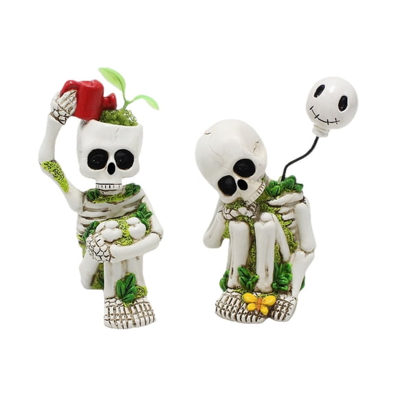 Halloween Venue Set Decoration Props Think Skeleton Set Of Two Decoration Party Festival Decoration