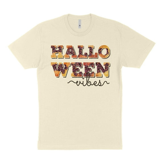 Halloween Vibes Shirt Unisex 4X-Large Natural