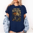 thumbnail image 1 of Halloween Vibes Spooky Season Pumpkin Witch Tis The Season T-Shirt, Fullsizes S-5XL Multicolors T-Shirt, 1 of 5