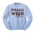 thumbnail image 1 of Halloween Vibes Sweatshirt Unisex Large Light Blue, 1 of 5