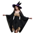 thumbnail image 1 of Halloween Victorian Gothic Dress Fairy Dress for Women Renaissance Medieval Steampunk Corset Dress Butterfly Sleeve Vintage Short Dresses, 1 of 5