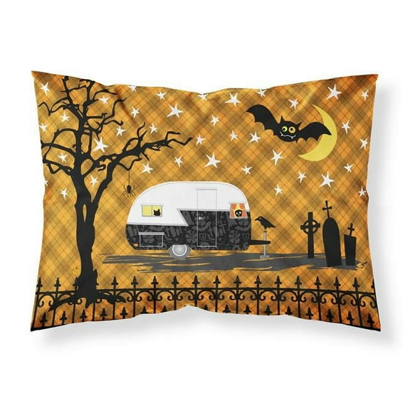 Halloween Vintage Camper Fabric Standard Pillowcase
