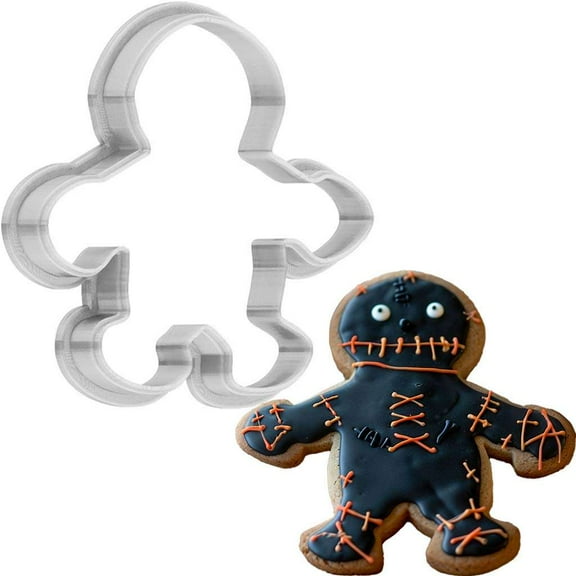Halloween Voodoo Doll Cookie Cutter 4 Inch Made in USA by WONDERTORY