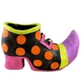 thumbnail image 1 of 9.50In Witch Polka Dot Shoe, Paper Mache, Witch Hc322611, 1 of 2