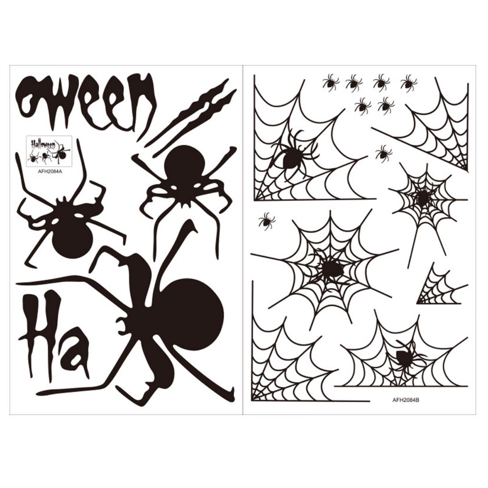 Halloween Wall Decal Floor Clings With Stickers Scary Special Halloween