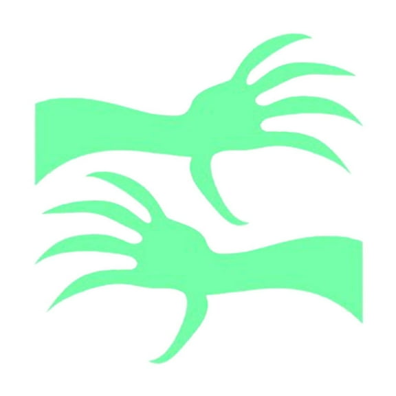 Halloween Wall Decal,Fluorescent Luminous Stickers Glow in Dark Evil Peeping Eyes Waterproof Removable Stickers for Halloween Wall, Window, Ceiling Decoration Party Supplies