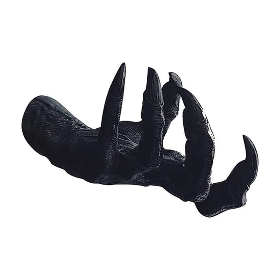 Halloween Wall Mount Ghost Hand Decoration Realistic Claw Sculpture Spooky Home Party Decor