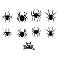 thumbnail image 1 of Halloween Wall Stickers 3D Spider Decals Glowing Party Window Decor for Indoor Outdoor Home, 1 of 4