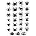 thumbnail image 1 of Halloween Wall Stickers 3D Spider Led Flashing Decals Glowing Party Window Decor for Indoor Outdoor Home, 1 of 3