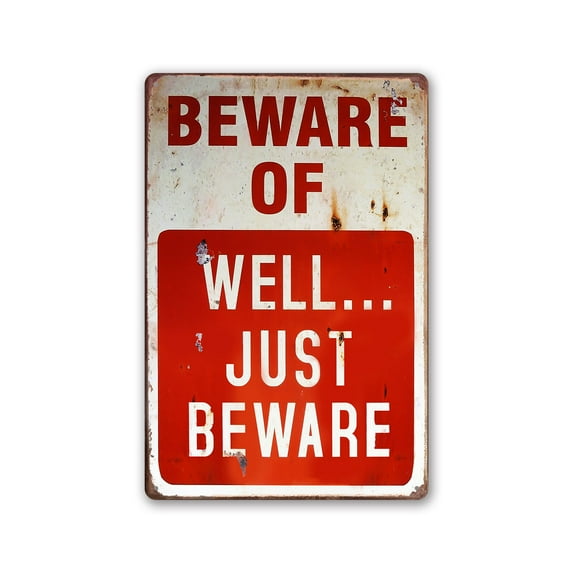 Halloween Warning Sign No Trespassing Vintage Metal Sign Halloween Decorations Haunted House and Horror for Home Decor Door Signs