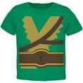 thumbnail image 1 of Halloween Warrior Elf Costume Toddler T Shirt Kelly Green 3T, 1 of 2