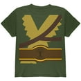 thumbnail image 1 of Halloween Warrior Elf Costume Youth T Shirt Military Green YXL, 1 of 2