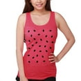 thumbnail image 1 of Halloween Watermelon Costume Juniors Slub Tank Top Raspberry SM, 1 of 1