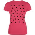 thumbnail image 1 of Halloween Watermelon Costume Juniors Soft T Shirt Raspberry SM, 1 of 1